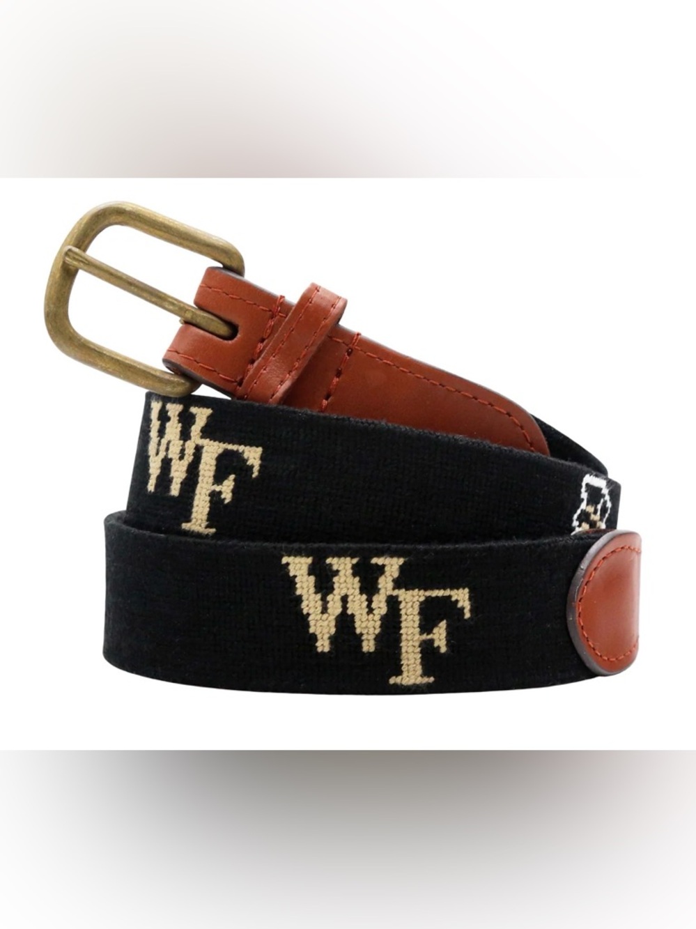 Smathers and Branson Needlepoint Wake Forest Belt